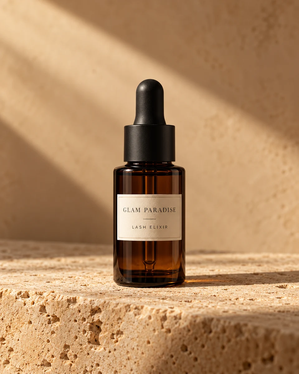The Lash Elixir concept product photograph